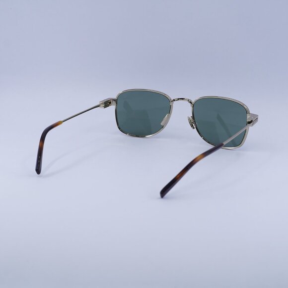 Saint Laurent SL741 003 Sunglasses Gold Square Frame, Green Lenses - Picture 5 of 12
